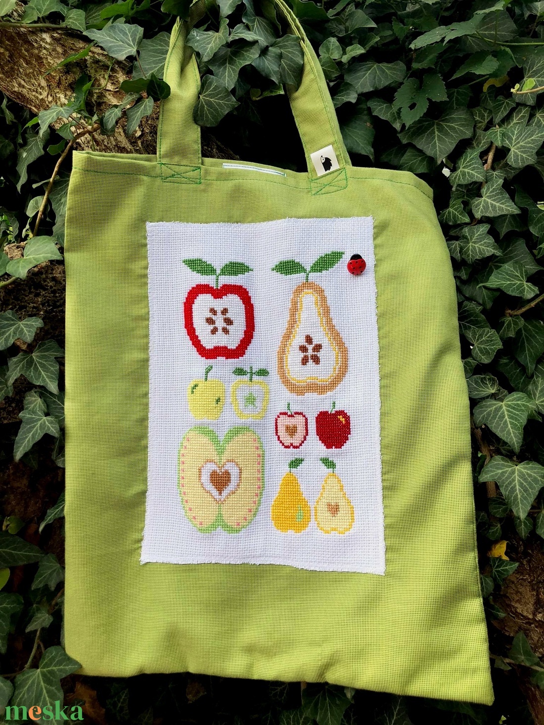 HAPPY HARVEST. Vidám gyümölcsös shopper. - táska & tok - bevásárlás & shopper táska - shopper, textiltáska, szatyor - Meska.hu HAPPY HARVEST. Vidám gyümölcsös shopper. - táska & tok - bevásárlás & shopper táska - shopper, textiltáska, szatyor - Meska.hu