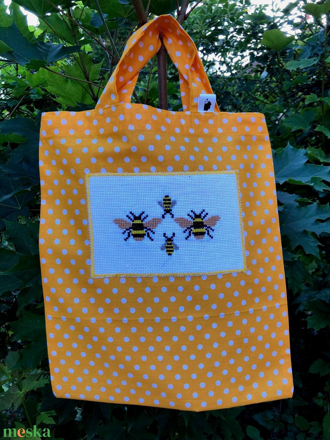 HAPPY BEE. Méhecskés shopper. - táska & tok - bevásárlás & shopper táska - shopper, textiltáska, szatyor - Meska.hu HAPPY BEE. Méhecskés shopper. - táska & tok - bevásárlás & shopper táska - shopper, textiltáska, szatyor - Meska.hu