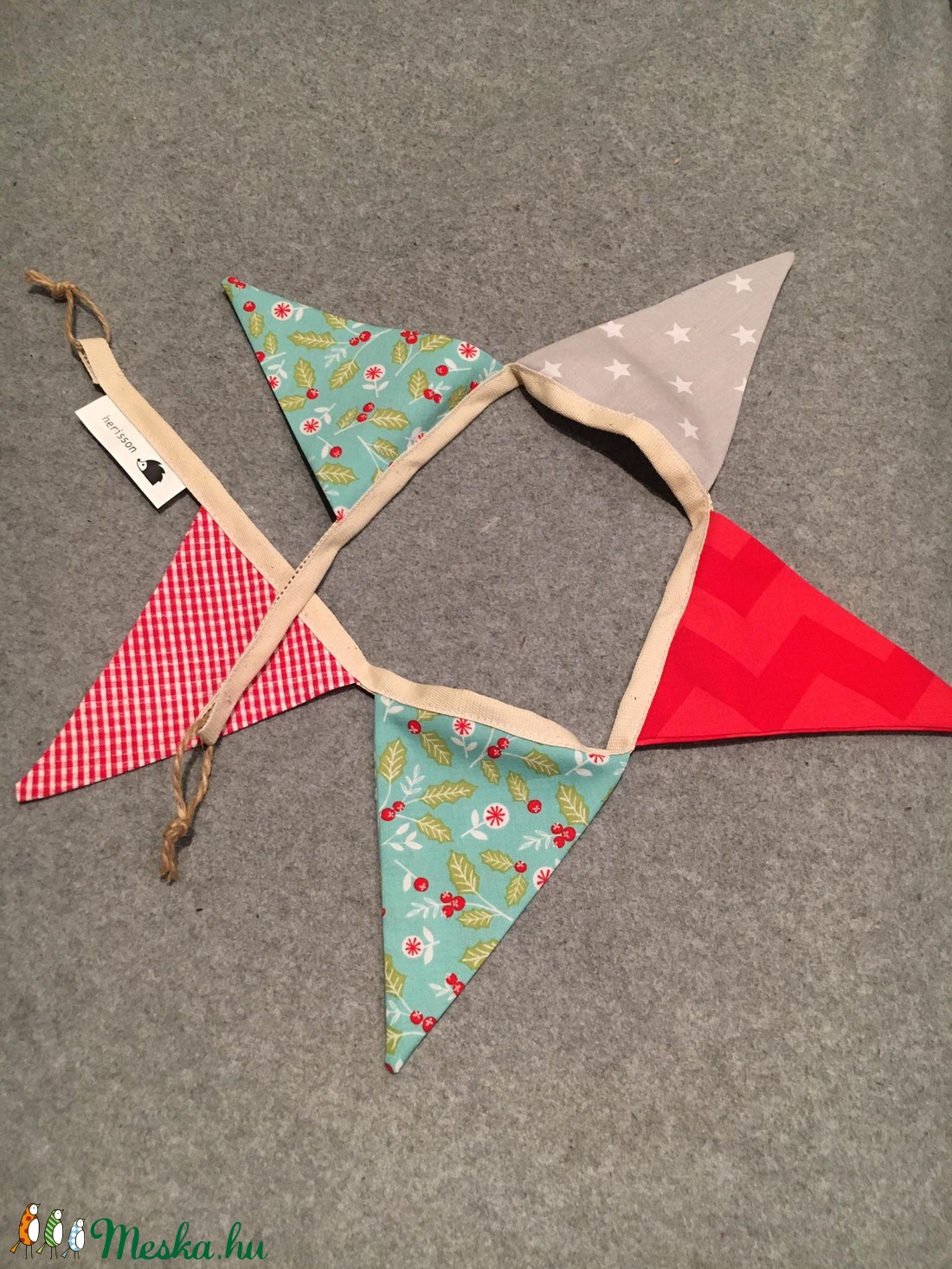 XMAS BUNTING. Rusztikus karácsonyi zászlófüzér. - karácsony - karácsonyi lakásdekoráció - karácsonyi girland, boa - Meska.hu XMAS BUNTING. Rusztikus karácsonyi zászlófüzér. - karácsony - karácsonyi lakásdekoráció - karácsonyi girland, boa - Meska.hu