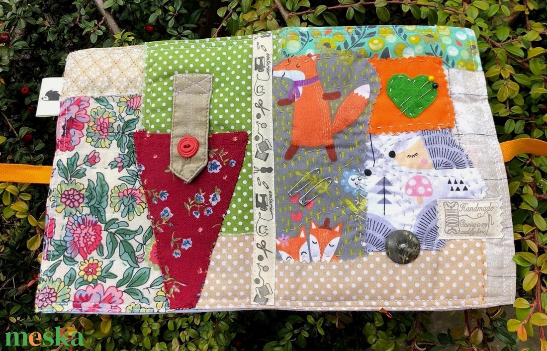 THE LITTLE FOX. Tűkönyv.  - otthon & életmód - lakástextil - varrókellék - Meska.hu