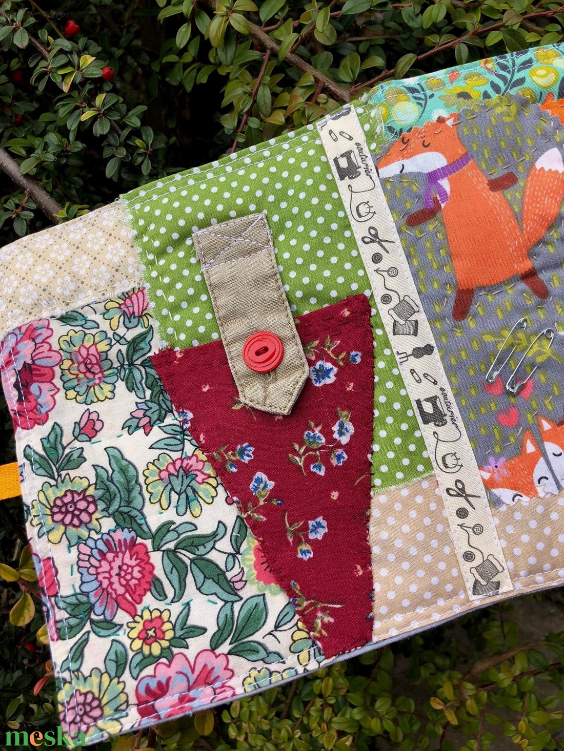 THE LITTLE FOX. Tűkönyv.  - otthon & életmód - lakástextil - varrókellék - Meska.hu