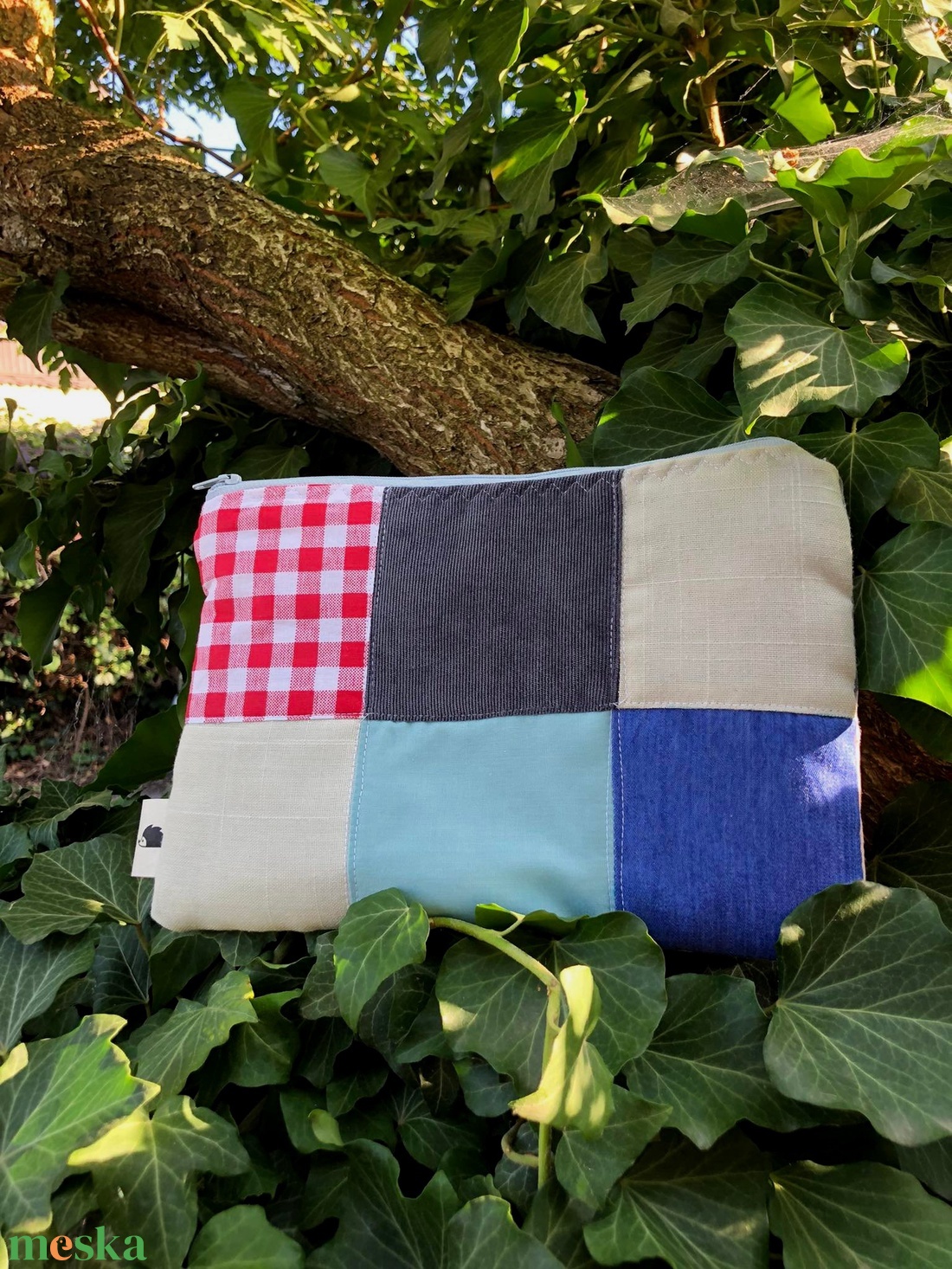 JUST PURE. Patchwork neszi.  - táska & tok - neszesszer - Meska.hu