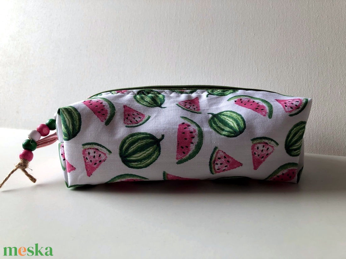 WATERMELONS. Vidám dinnyés tolltartó/smnkcucctartó/pipere. - otthon & életmód - papír, írószer - tolltartó & ceruzatekercs - Meska.hu