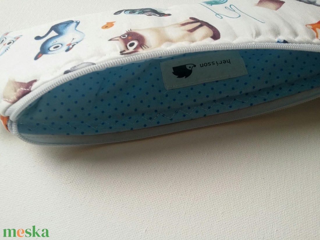  I LOVE CATS. Tolltartó. - otthon & életmód - papír, írószer - tolltartó & ceruzatekercs - Meska.hu