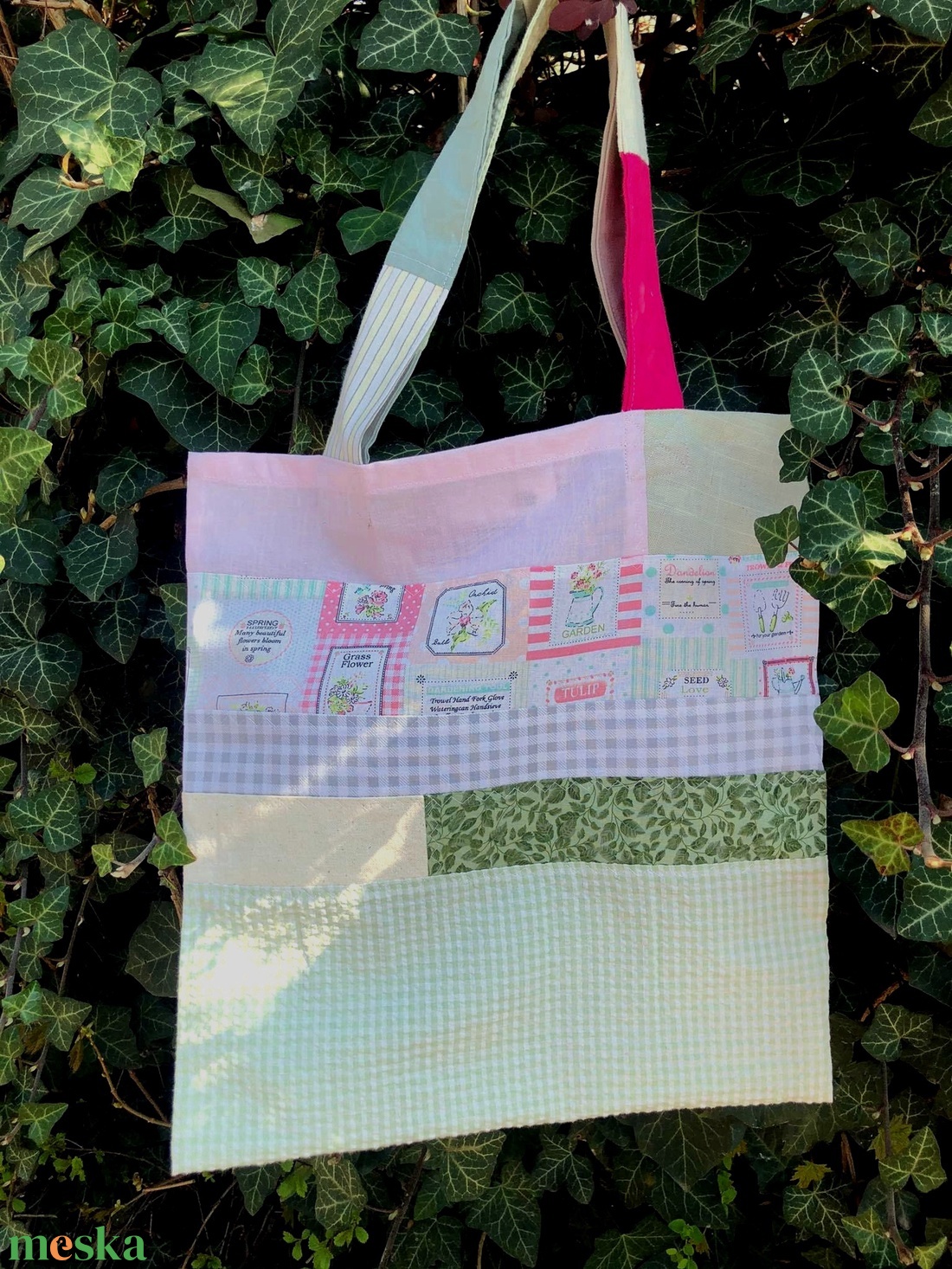 FUSION 75. Patchwork shopper kertészeknek. - táska & tok - bevásárlás & shopper táska - shopper, textiltáska, szatyor - Meska.hu FUSION 75. Patchwork shopper kertészeknek. - táska & tok - bevásárlás & shopper táska - shopper, textiltáska, szatyor - Meska.hu