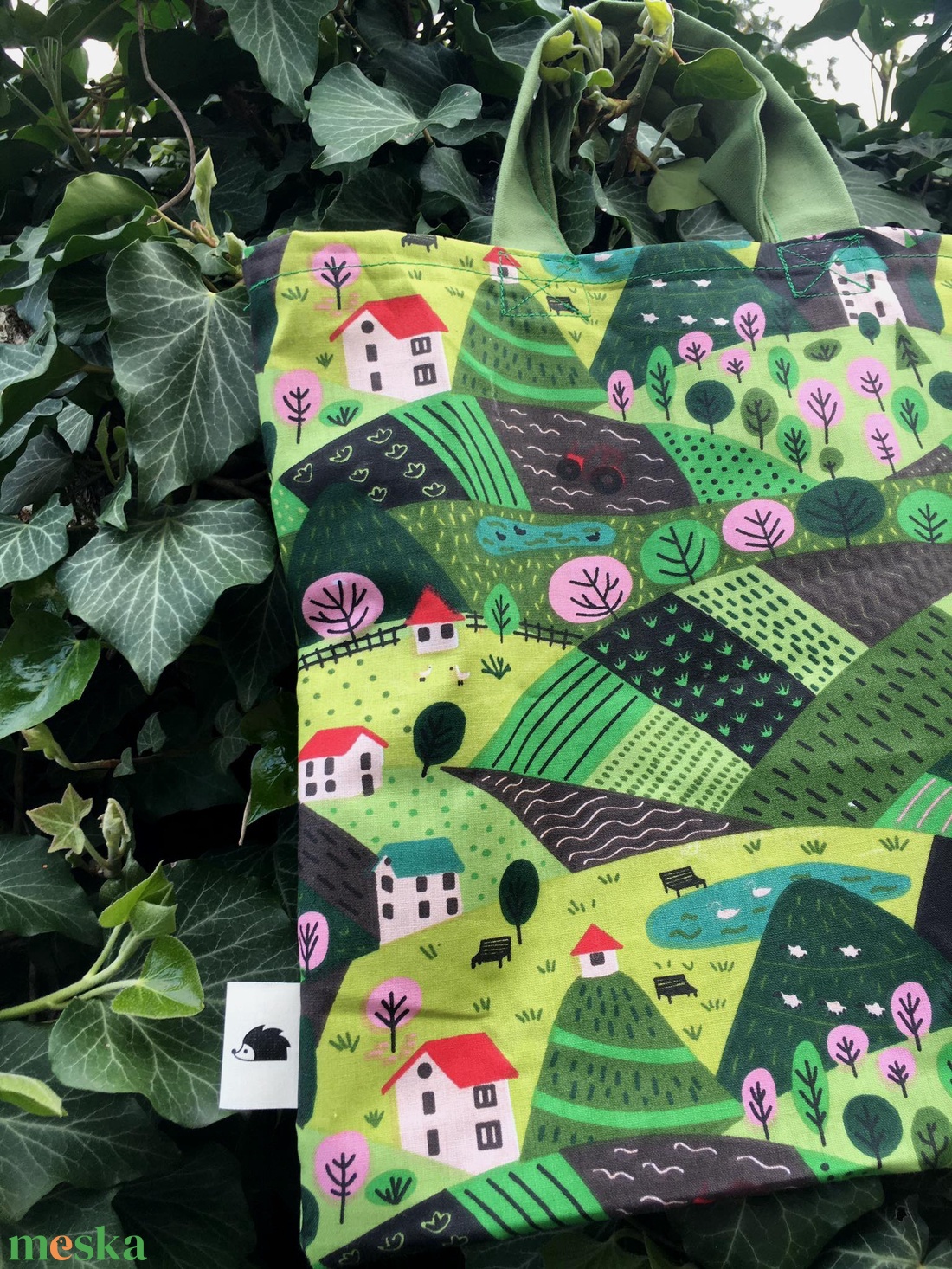 COUNTRYSIDE. Mini-shopper. - táska & tok - bevásárlás & shopper táska - shopper, textiltáska, szatyor - Meska.hu