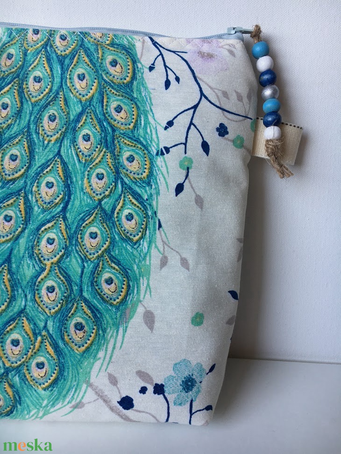 PEACOCK. LAPTOP védőtok vagy oversize neszi :) - táska & tok - laptoptáska, laptop hátizsák - Meska.hu