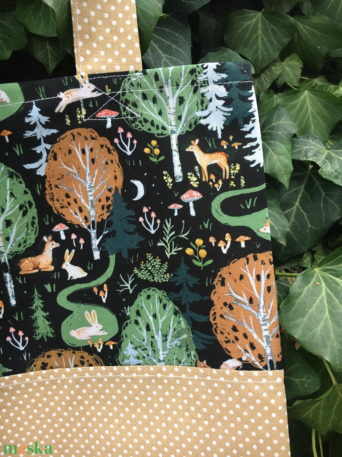 AUTUMN WOODLAND. Shopper. - táska & tok - bevásárlás & shopper táska - shopper, textiltáska, szatyor - Meska.hu AUTUMN WOODLAND. Shopper. - táska & tok - bevásárlás & shopper táska - shopper, textiltáska, szatyor - Meska.hu