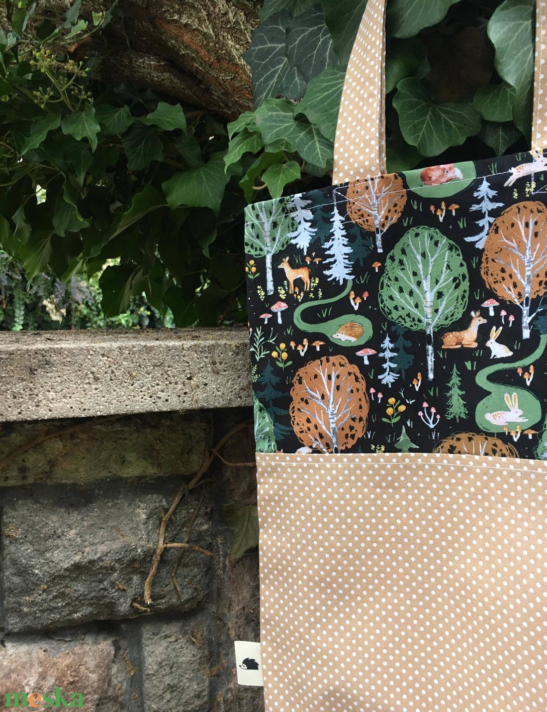 AUTUMN WOODLAND. Shopper. - táska & tok - bevásárlás & shopper táska - shopper, textiltáska, szatyor - Meska.hu AUTUMN WOODLAND. Shopper. - táska & tok - bevásárlás & shopper táska - shopper, textiltáska, szatyor - Meska.hu