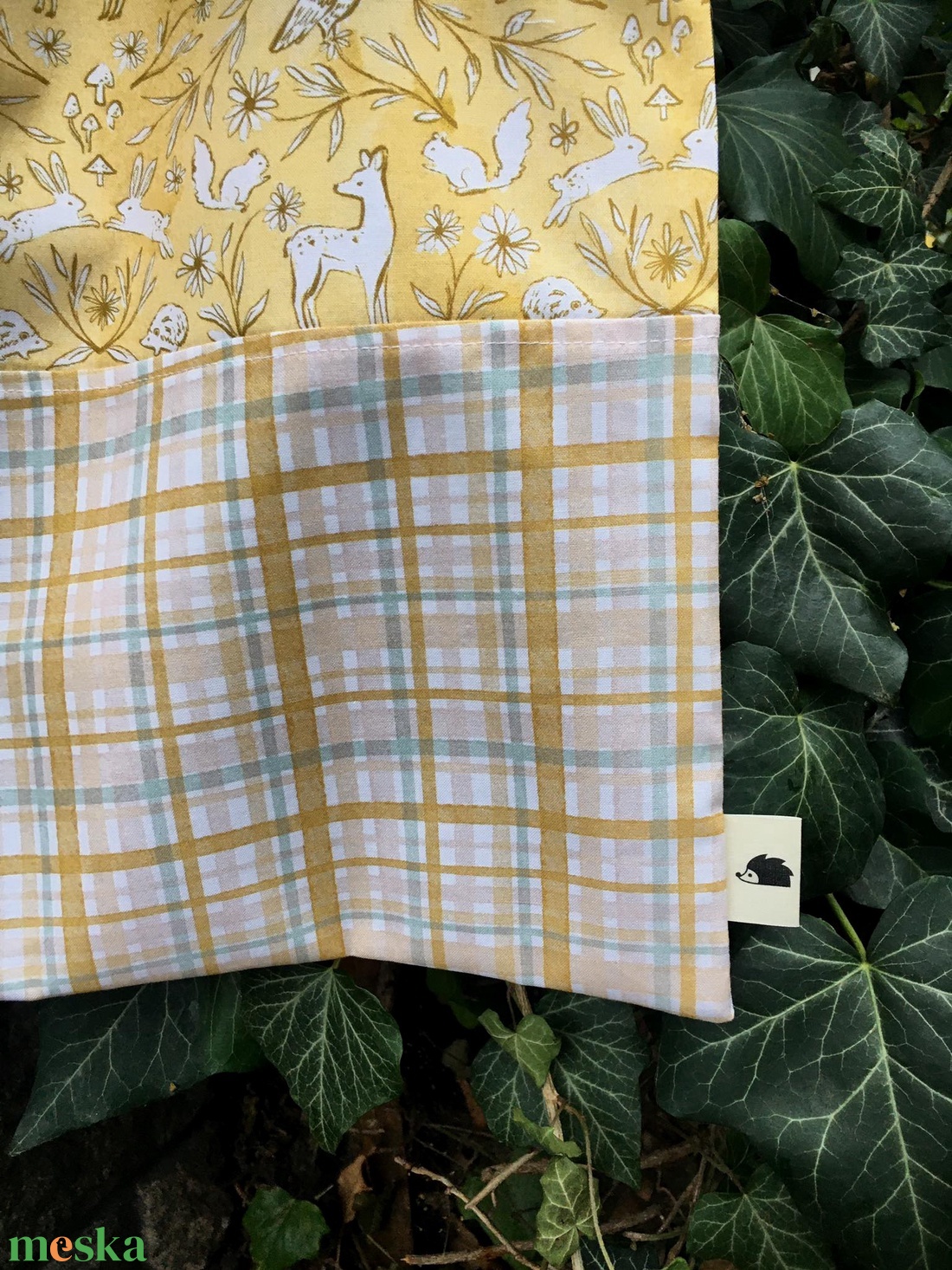 AUTUMN WOODLAND IN SAND. Shopper. - táska & tok - bevásárlás & shopper táska - shopper, textiltáska, szatyor - Meska.hu