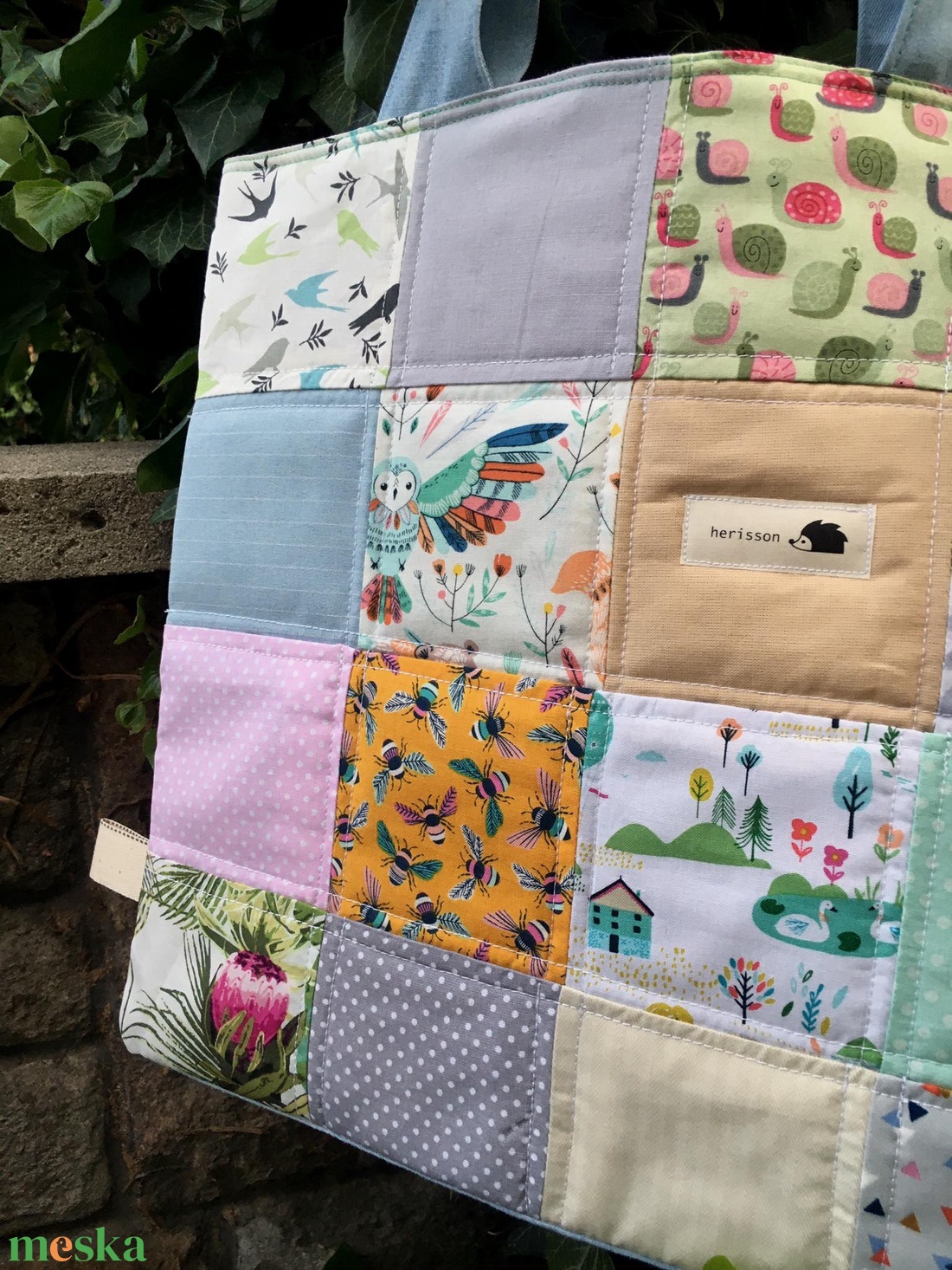 TAVASZ 2024. Patchwork shopper. - táska & tok - bevásárlás & shopper táska - shopper, textiltáska, szatyor - Meska.hu TAVASZ 2024. Patchwork shopper. - táska & tok - bevásárlás & shopper táska - shopper, textiltáska, szatyor - Meska.hu