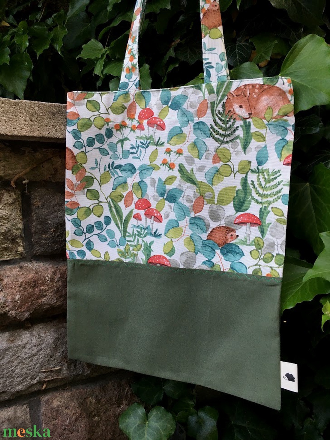 WOODLAND in MAY. Shopper. - táska & tok - bevásárlás & shopper táska - shopper, textiltáska, szatyor - Meska.hu