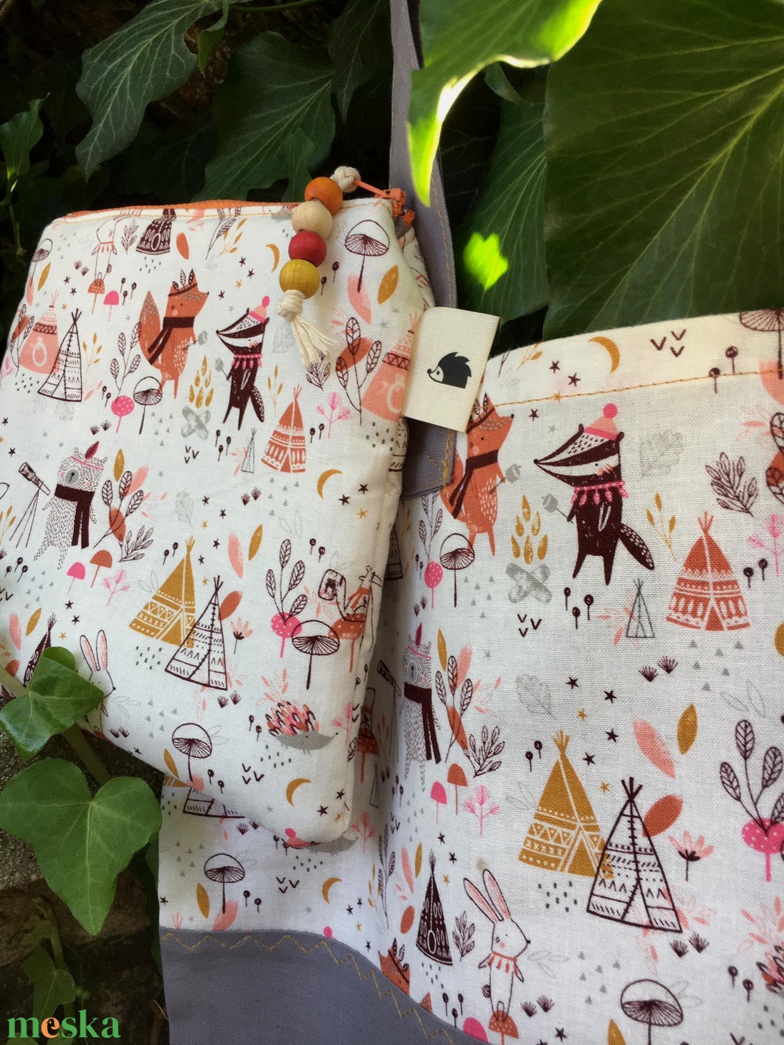 CAMPSIDE. Shopper+neszi szettben. - táska & tok - bevásárlás & shopper táska - shopper, textiltáska, szatyor - Meska.hu CAMPSIDE. Shopper+neszi szettben. - táska & tok - bevásárlás & shopper táska - shopper, textiltáska, szatyor - Meska.hu