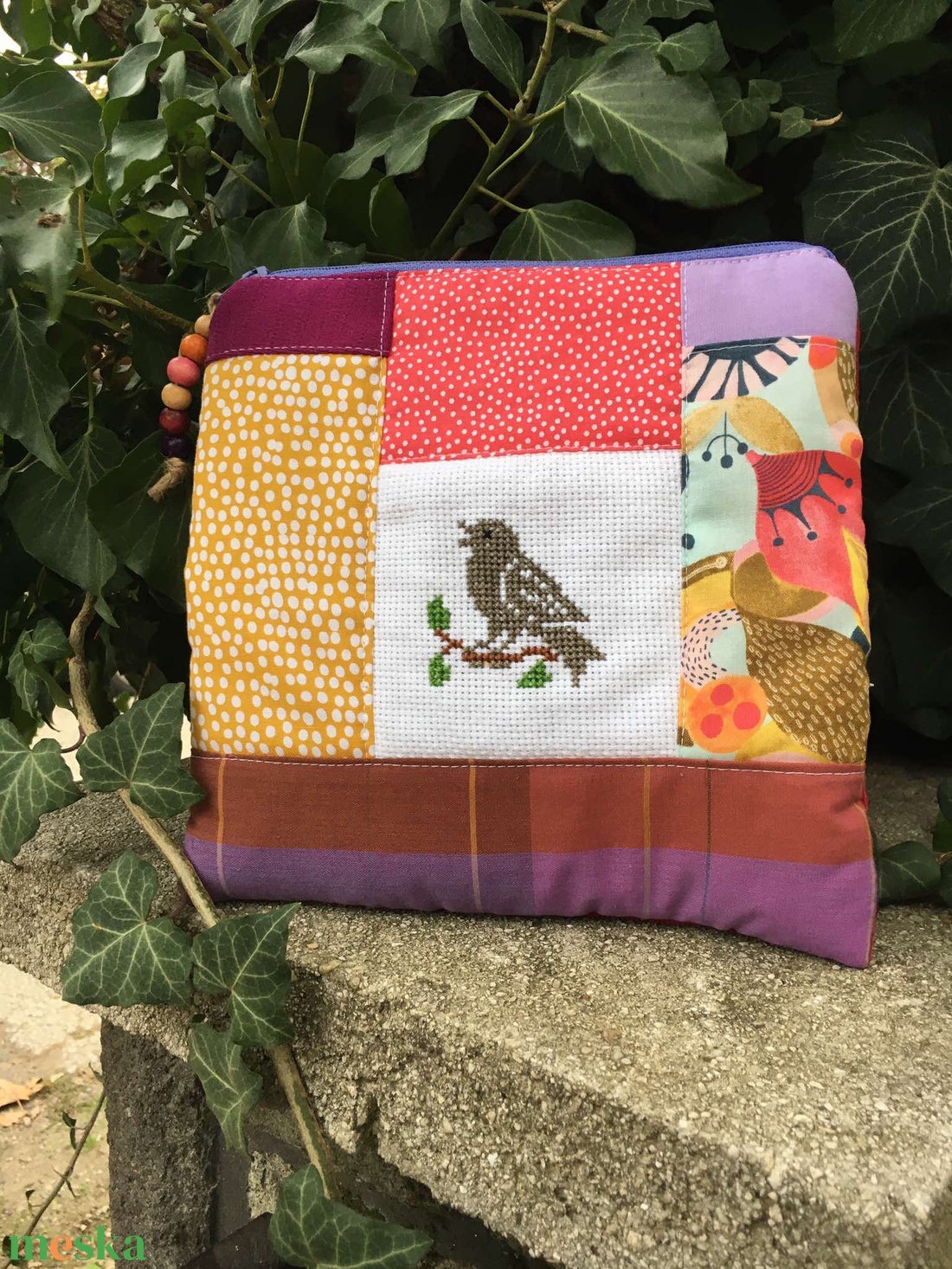 a u t u m n b i r d i e, Patchwork neszi vagy bármitartó - táska & tok - neszesszer - Meska.hu a u t u m n b i r d i e, Patchwork neszi vagy bármitartó - táska & tok - neszesszer - Meska.hu
