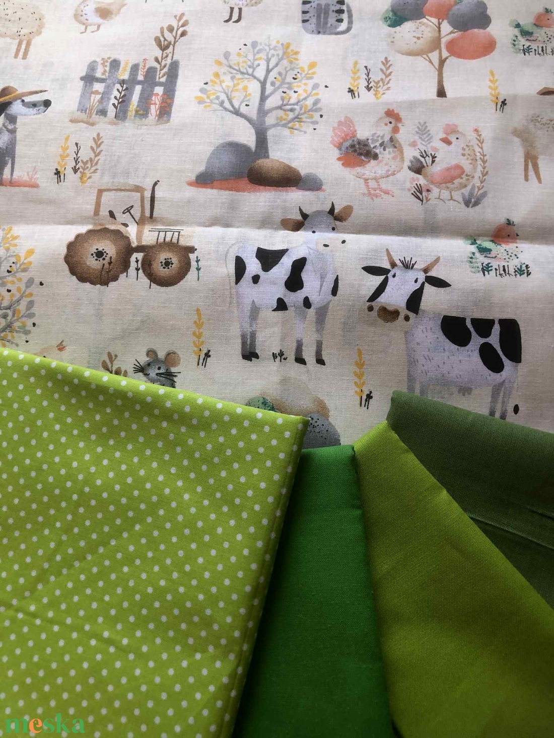 a  t a n y á n. Szendvics-csomagoló /  textil szalvéta - táska & tok - uzsonna- & ebéd tartó - szendvics csomagoló - Meska.hu