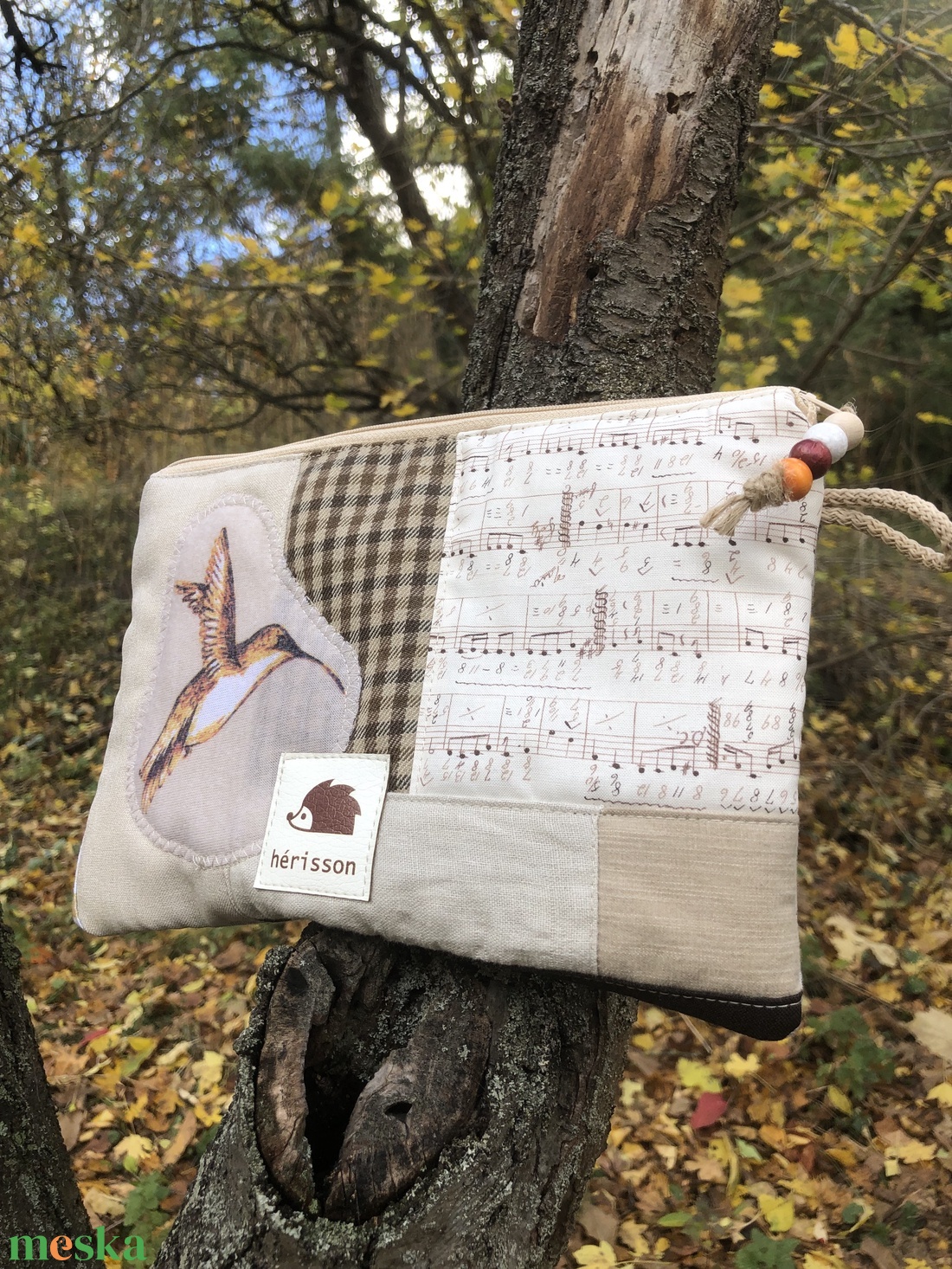M u s i c. Patchwork kétoldalas sminkcucc-tartó/pipere - táska & tok - neszesszer - Meska.hu M u s i c. Patchwork kétoldalas sminkcucc-tartó/pipere - táska & tok - neszesszer - Meska.hu