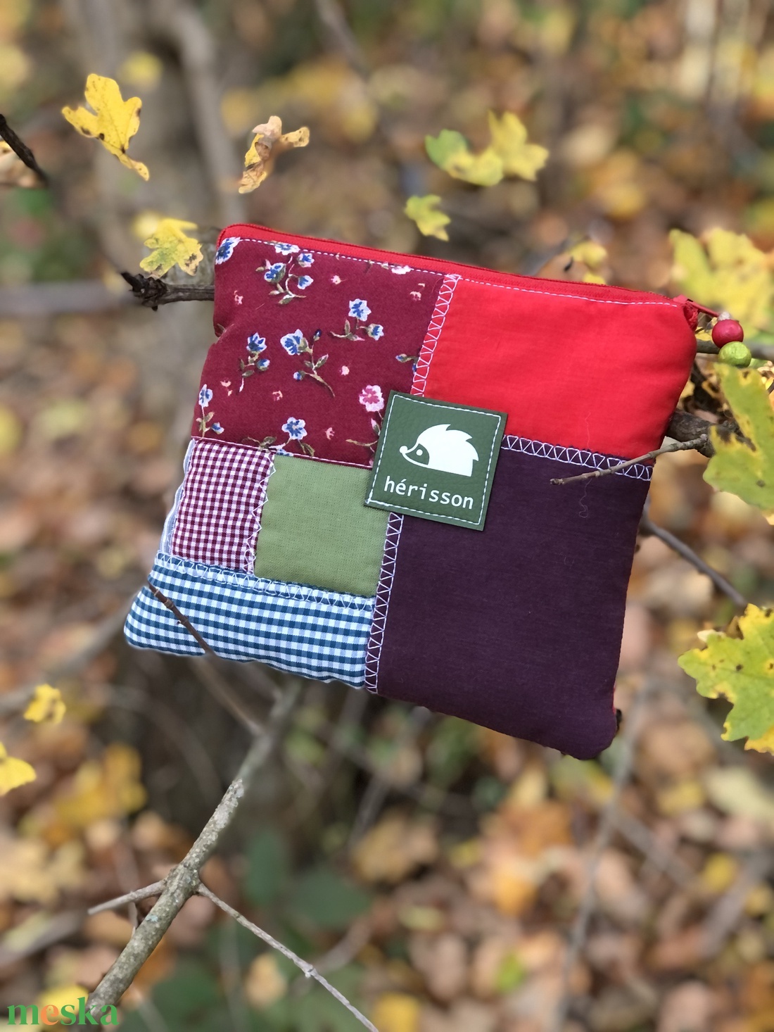 xmas toadstool. Patchwork neszi. No. 6. - táska & tok - neszesszer - Meska.hu xmas toadstool. Patchwork neszi. No. 6. - táska & tok - neszesszer - Meska.hu