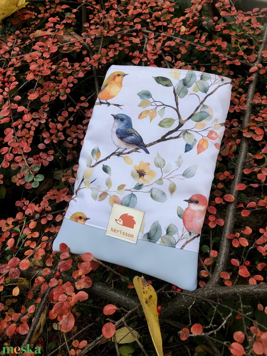 b i r d i e s.  Könyvtok/ tablet-tartó  - táska & tok - ebook & tablet tok - Meska.hu