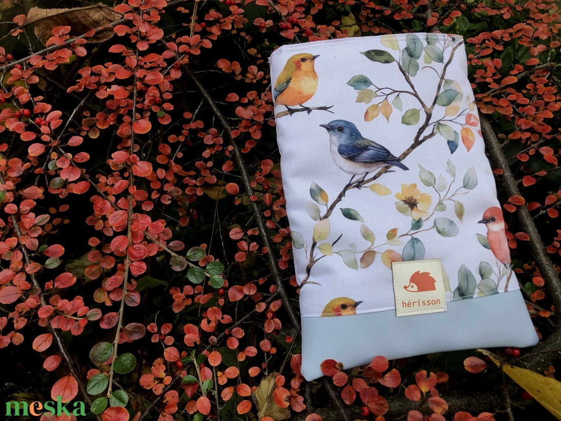 b i r d i e s.  Könyvtok/ tablet-tartó  - táska & tok - ebook & tablet tok - Meska.hu