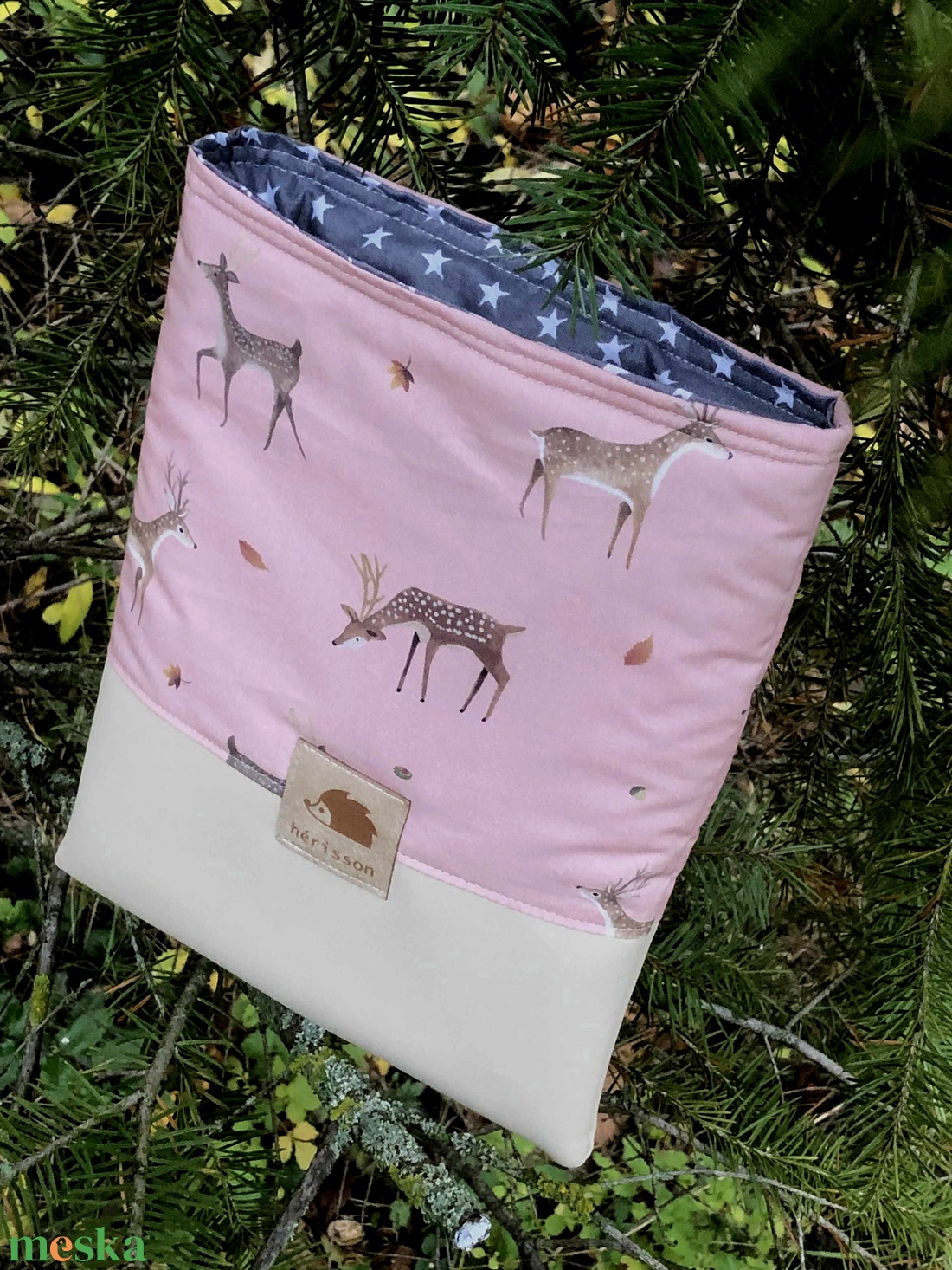 d e e r s  in pastels. Könyvtasak. - könyv & zene - könyvtok - Meska.hu