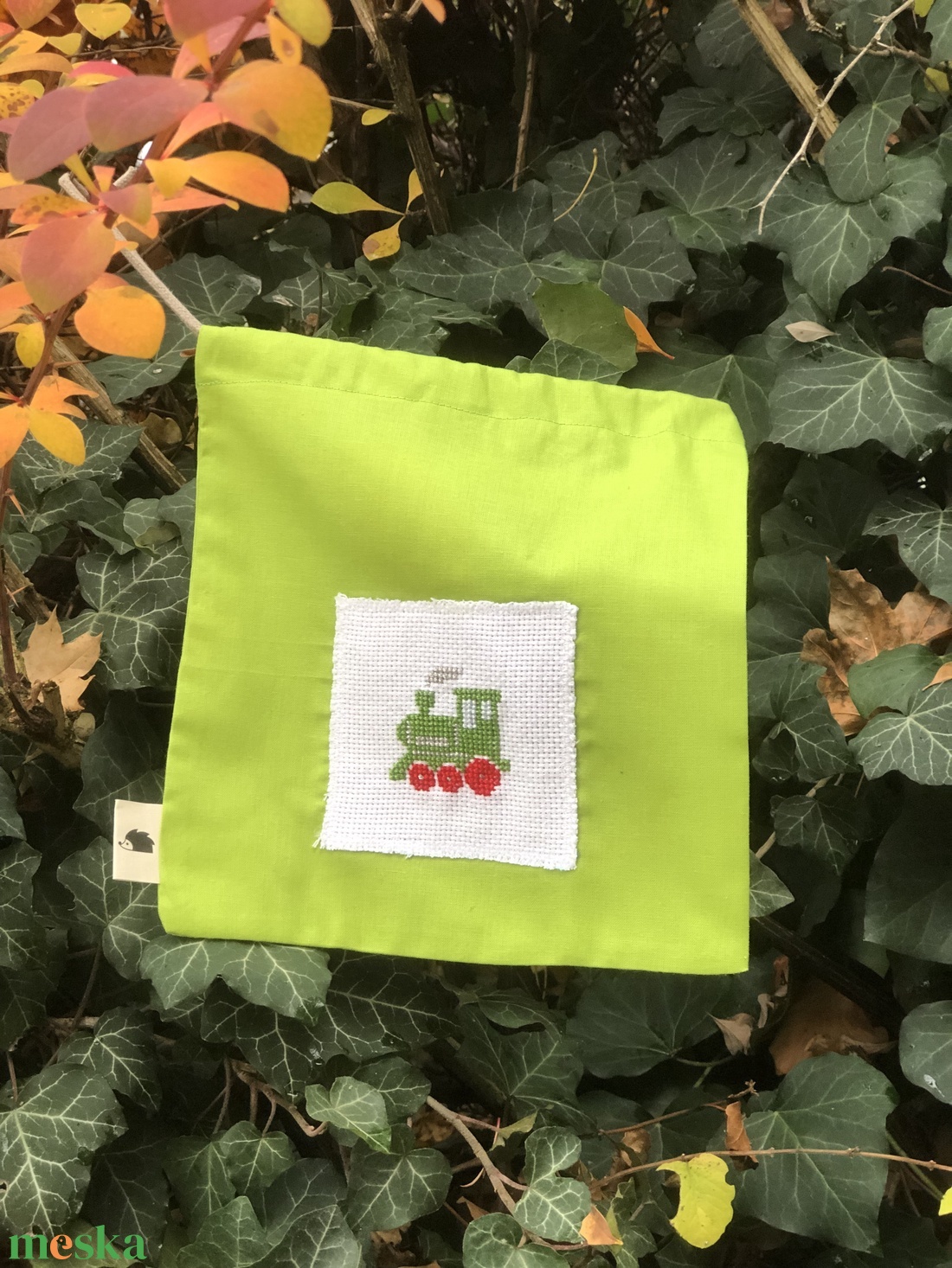 James. Vonatos tároló-zsák kisfiúknak. - táska & tok - hátizsák - kishátizsák - Meska.hu