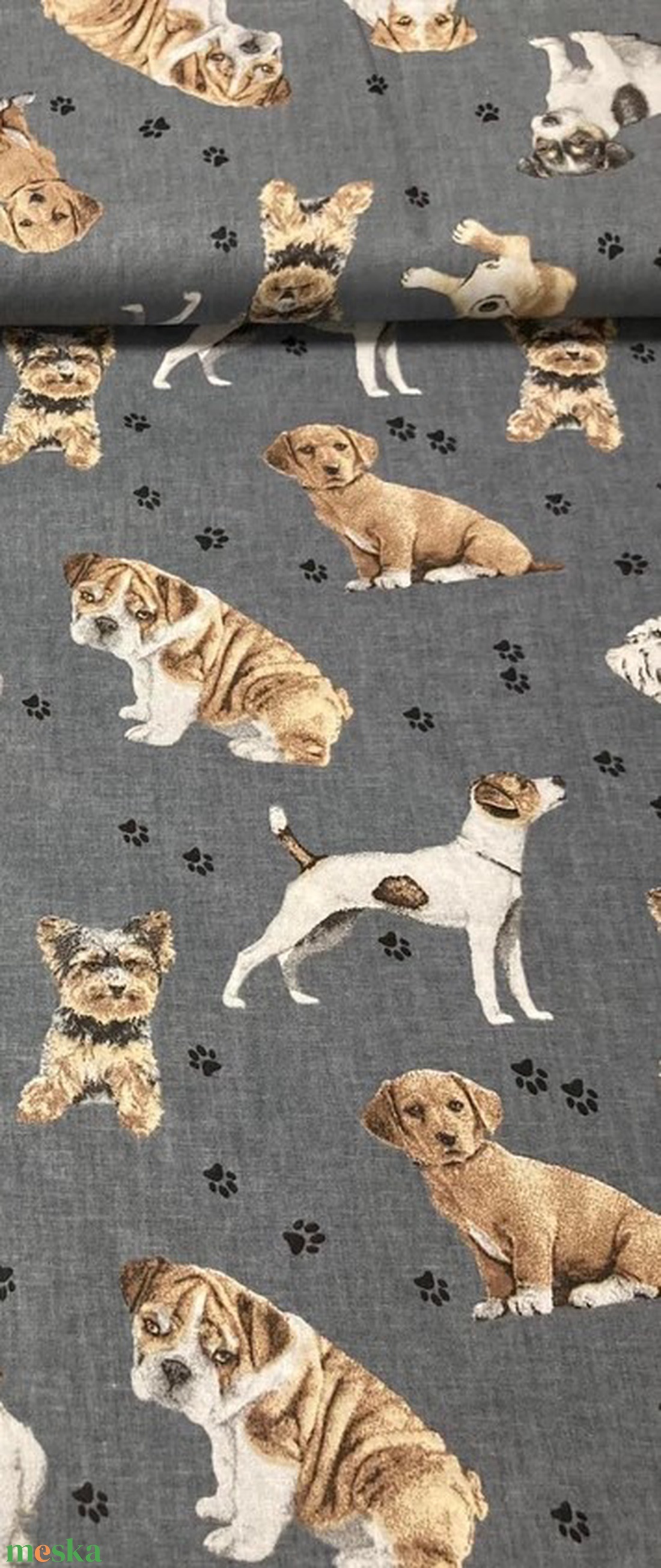 d o g s.  Környezetbarát tépőzáras szendvics-csomagoló. - táska & tok - uzsonna- & ebéd tartó - szendvics csomagoló - Meska.hu