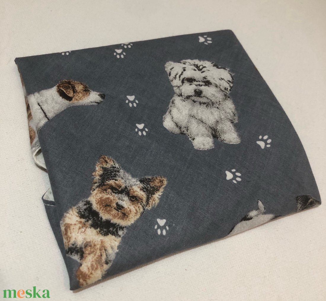 d o g s.  Környezetbarát tépőzáras szendvics-csomagoló. - táska & tok - uzsonna- & ebéd tartó - szendvics csomagoló - Meska.hu