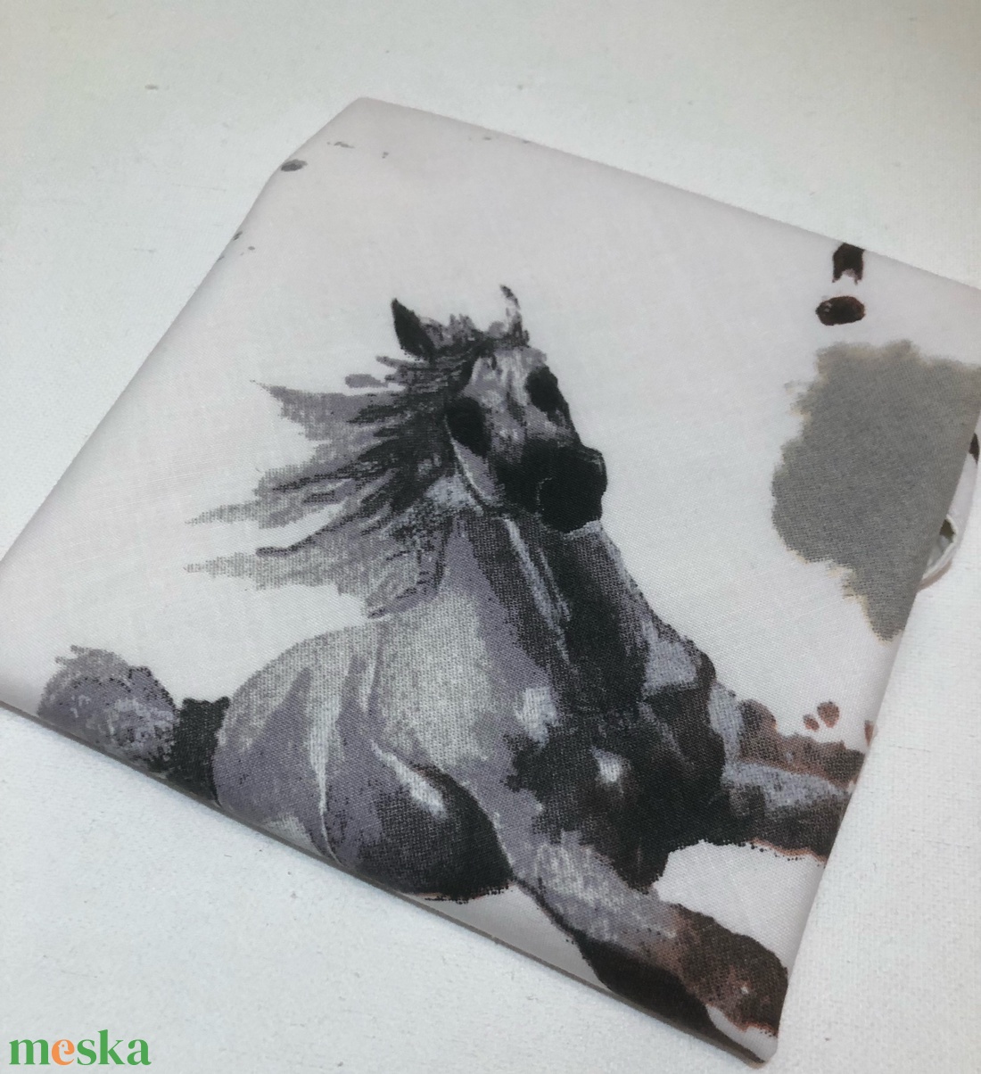 h o r s e s.  Környezetbarát tépőzáras szendvics-csomagoló. - táska & tok - uzsonna- & ebéd tartó - szendvics csomagoló - Meska.hu