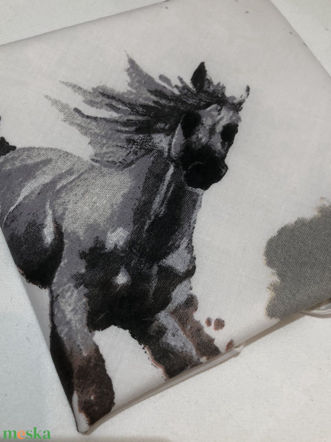 h o r s e s.  Környezetbarát tépőzáras szendvics-csomagoló. - táska & tok - uzsonna- & ebéd tartó - szendvics csomagoló - Meska.hu