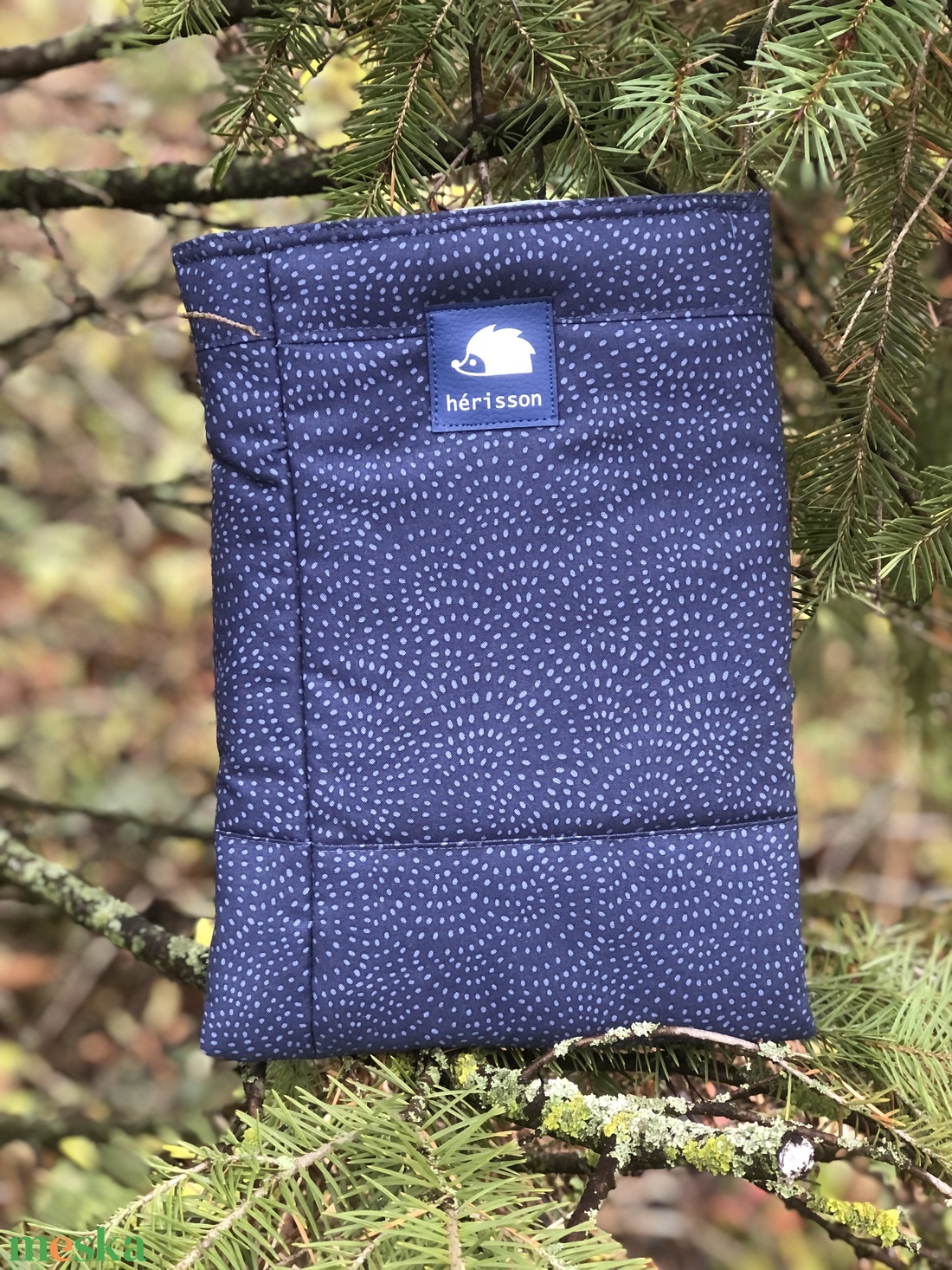 silent night -Éjkék könyvtasak karácsonyi hangulatban - könyv & zene - könyvtok - Meska.hu