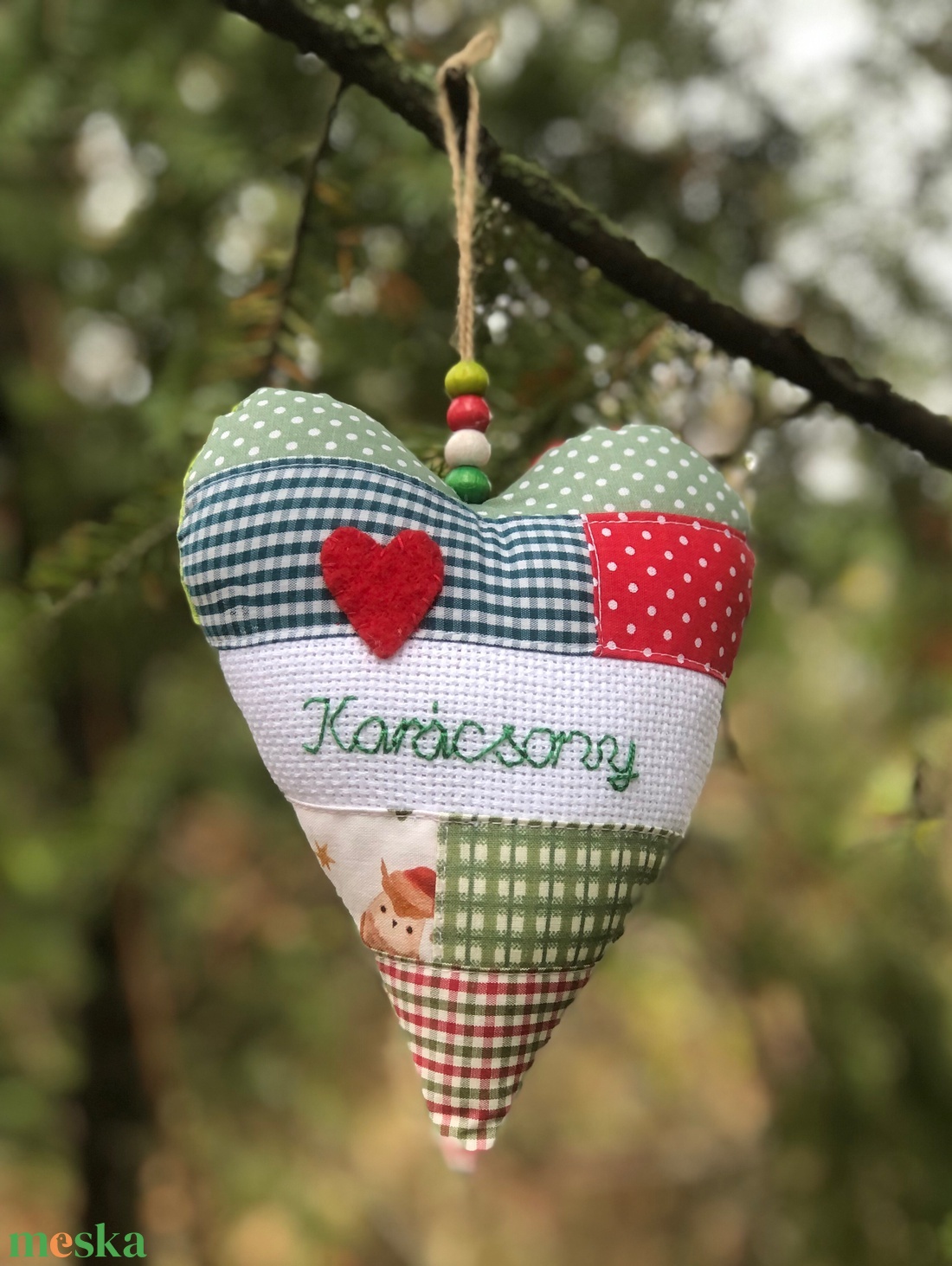 karácsony. Ajtó/ablakdísz. - karácsony - karácsonyi lakásdekoráció - karácsonyi ajtódíszek - Meska.hu