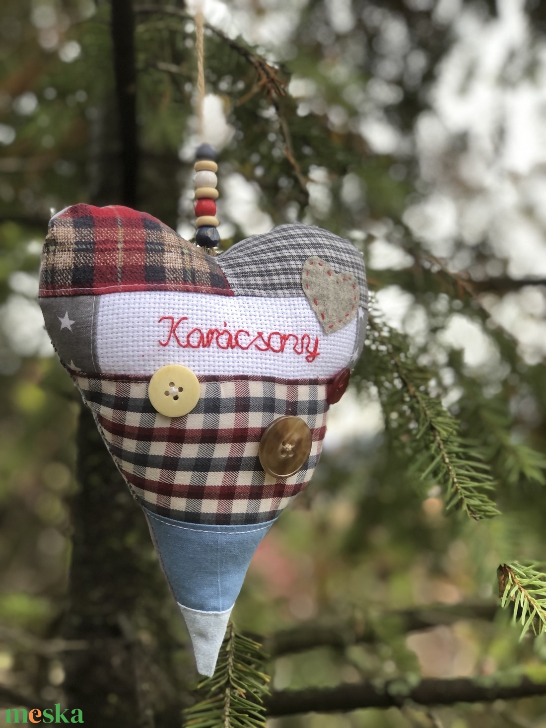 karácsony. Ajtó/ablakdísz. - karácsony - karácsonyi lakásdekoráció - karácsonyi ajtódíszek - Meska.hu