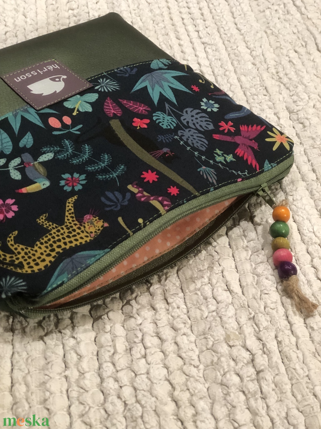 Zanzibár. Esőerdős pipere/neszi - táska & tok - neszesszer - Meska.hu