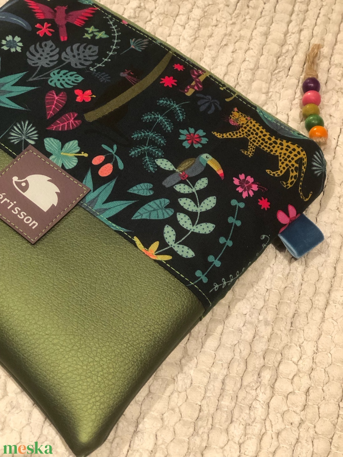 Zanzibár. Esőerdős pipere/neszi - táska & tok - neszesszer - Meska.hu