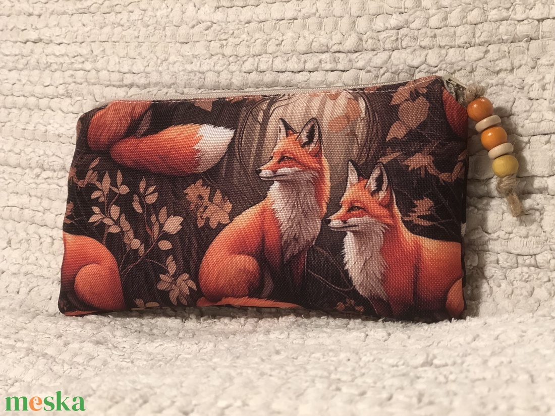 s w e e t  f o x e s. Neszi vízlepergetős vászonból - táska & tok - ebook & tablet tok - Meska.hu