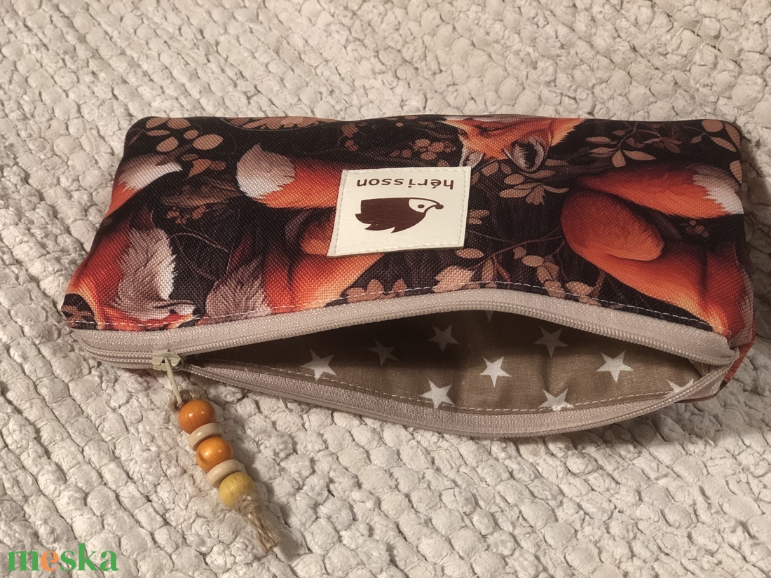 s w e e t  f o x e s. Neszi vízlepergetős vászonból - táska & tok - ebook & tablet tok - Meska.hu