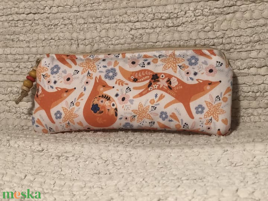 s w e e t  f o x e s. Tolltartó - otthon & életmód - papír, írószer - tolltartó & ceruzatekercs - Meska.hu