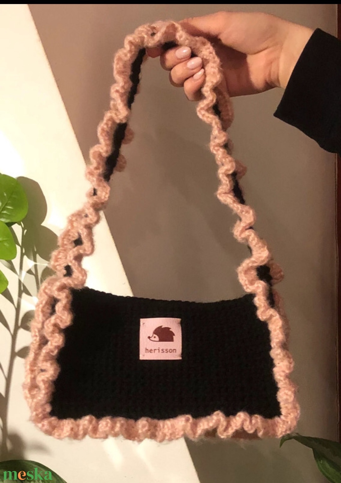 Horgolt kistáska - táska & tok - kézitáska & válltáska - alkalmi táska - Meska.hu