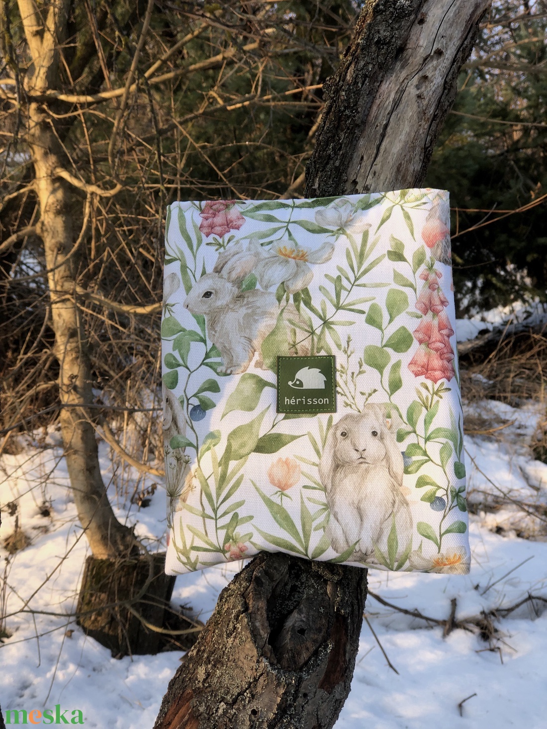 b u n n i e s. Könyvszütyő/könyvtasak/védőtok könyveknek, e-booknak, tabletnek  - táska & tok - ebook & tablet tok - Meska.hu