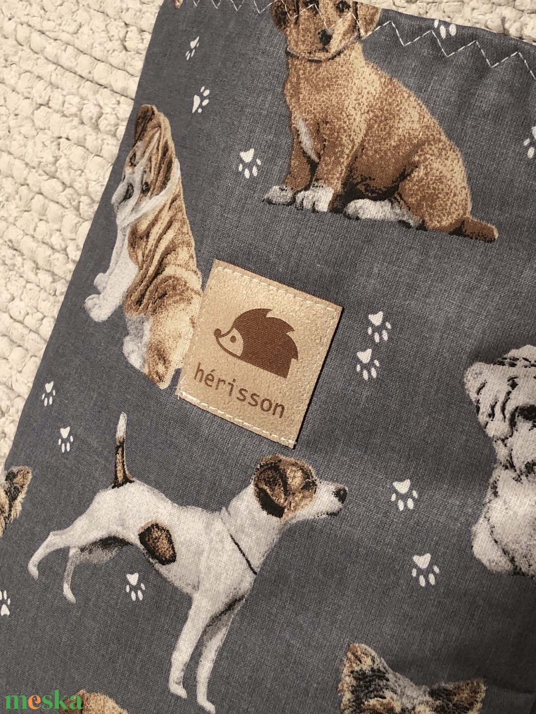 d o g s. Könyv védőtok. - könyv & zene - könyvtok - Meska.hu