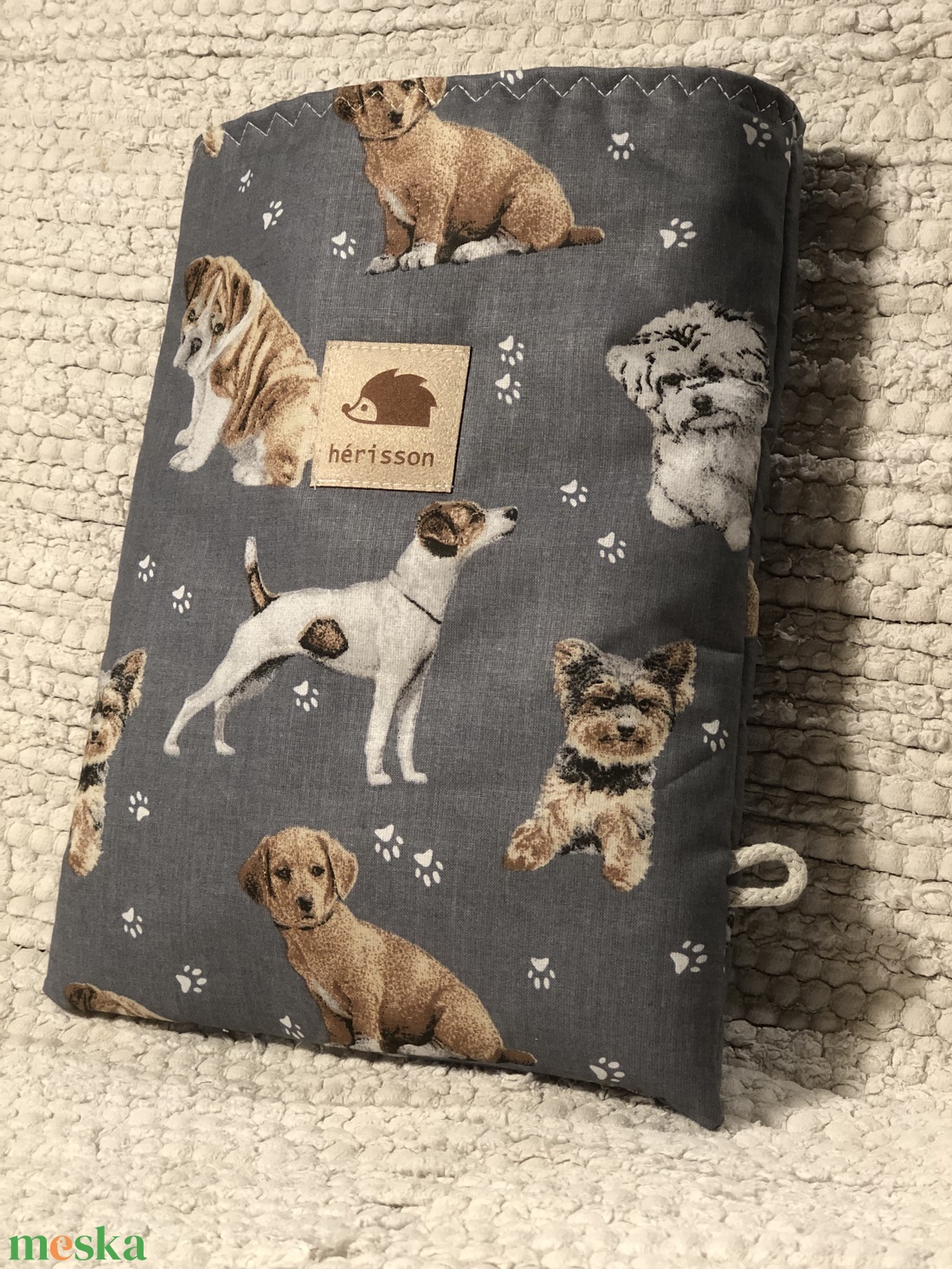 d o g s. Könyv védőtok. - könyv & zene - könyvtok - Meska.hu