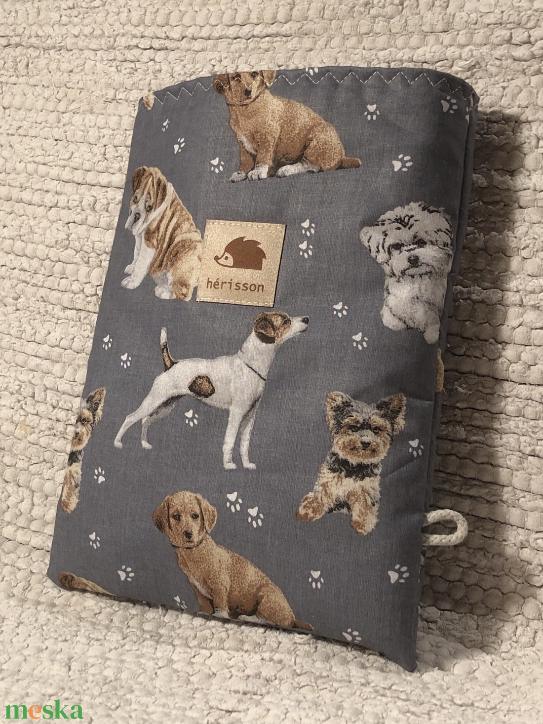 d o g s. Könyv védőtok. - könyv & zene - könyvtok - Meska.hu