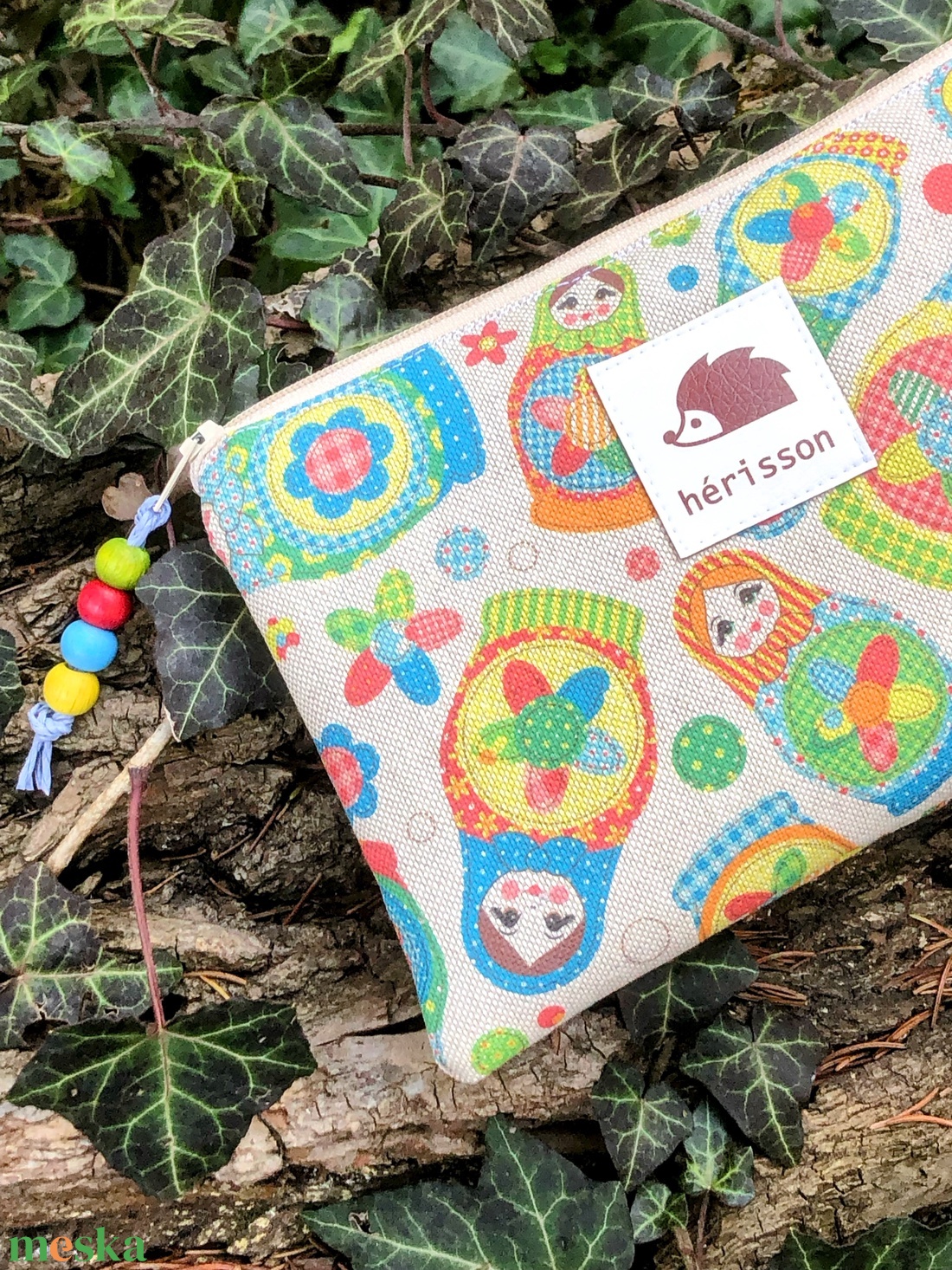 Matrjoskák. Vidám sminkcucc-tartó/pipere - táska & tok - neszesszer - Meska.hu