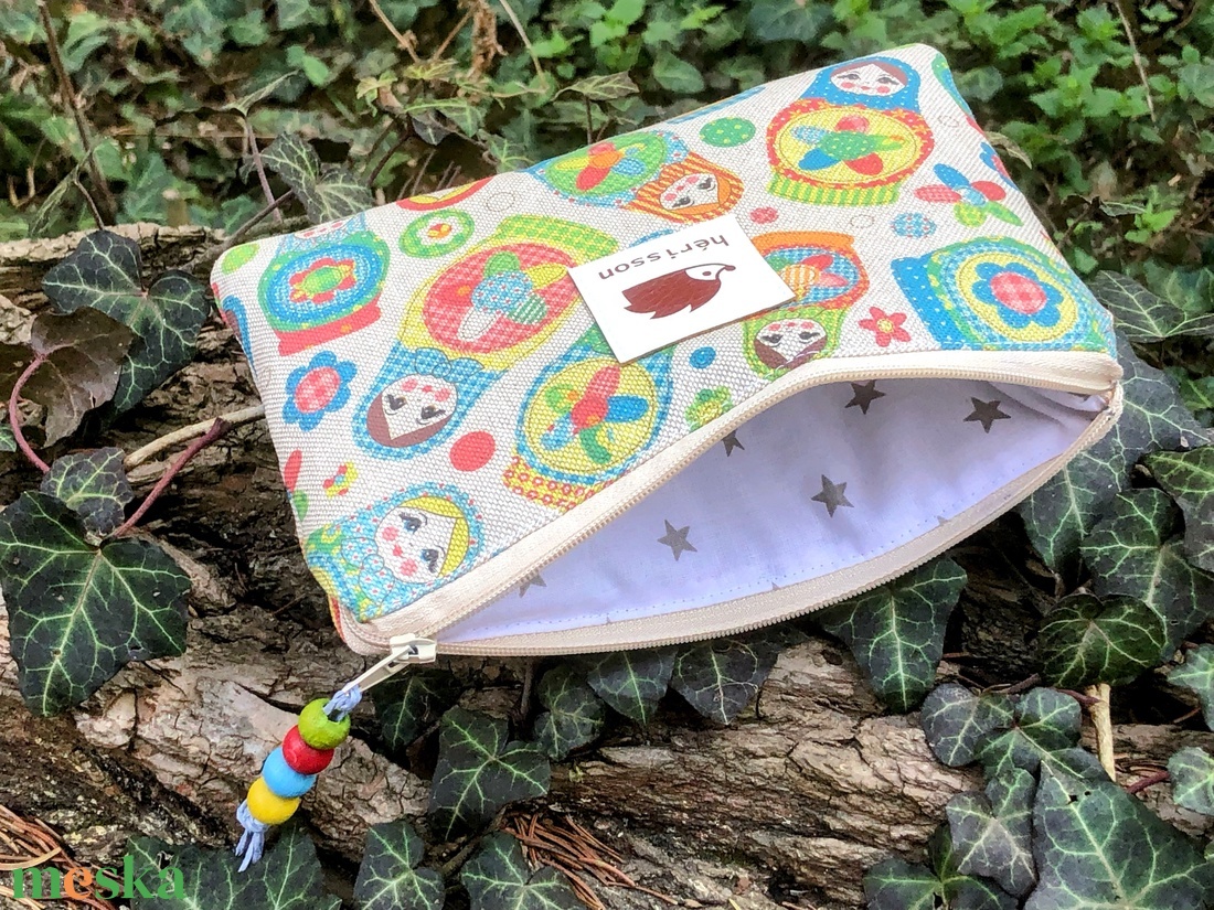 Matrjoskák. Vidám sminkcucc-tartó/pipere - táska & tok - neszesszer - Meska.hu