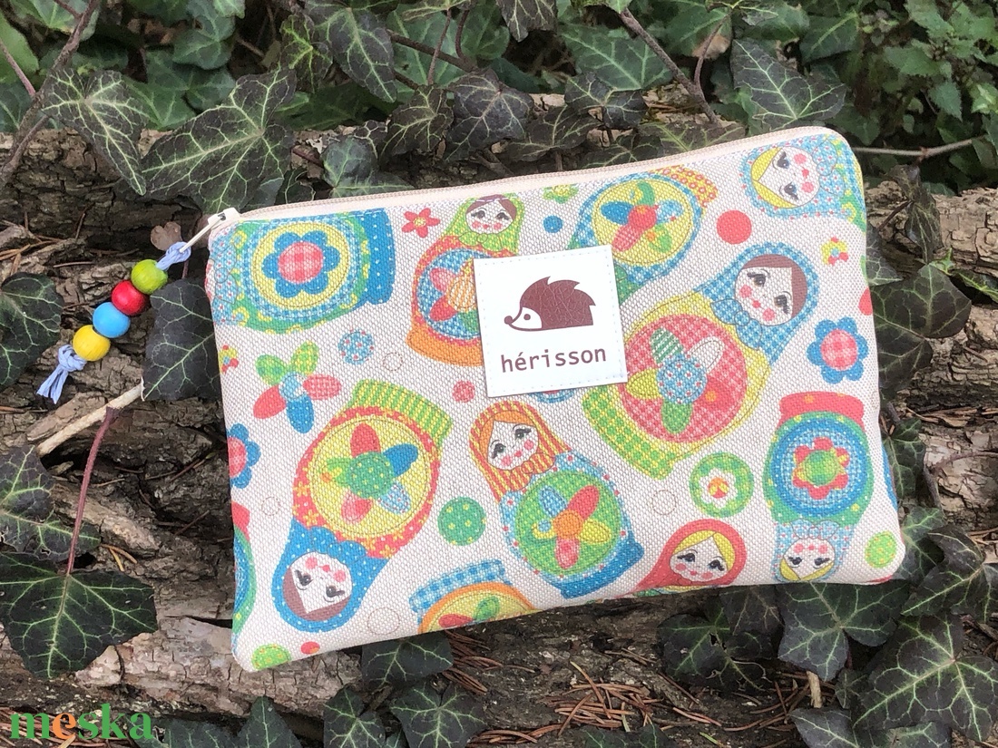 Matrjoskák. Vidám sminkcucc-tartó/pipere - táska & tok - neszesszer - Meska.hu