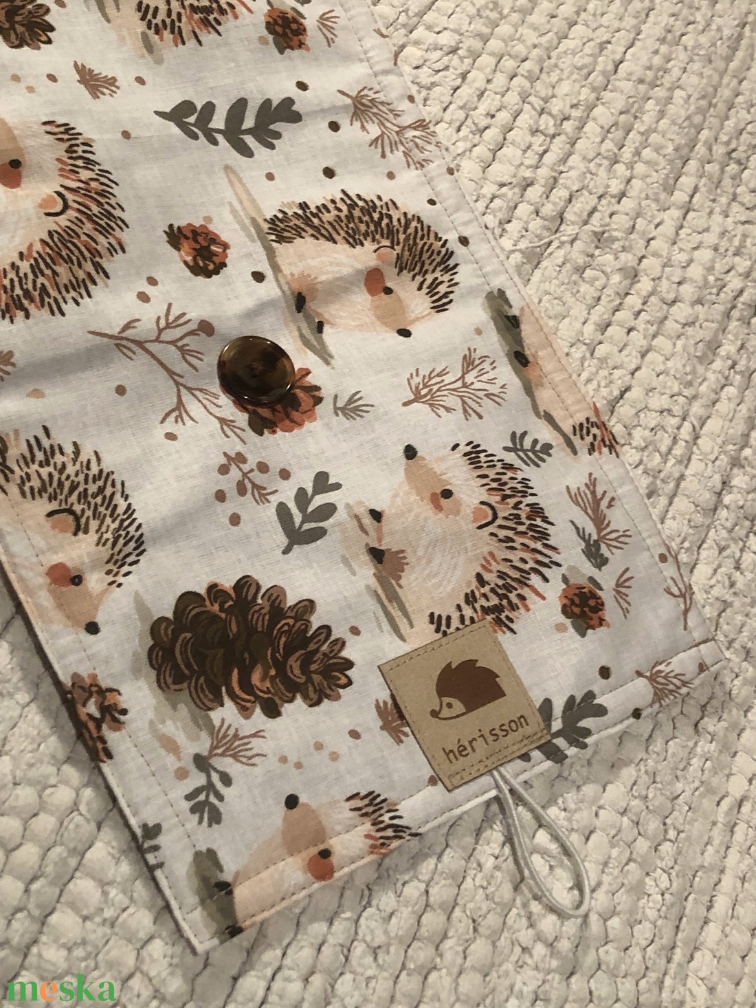 h e d g i e s. Krétakukac - otthon & életmód - papír, írószer - tolltartó & ceruzatekercs - Meska.hu