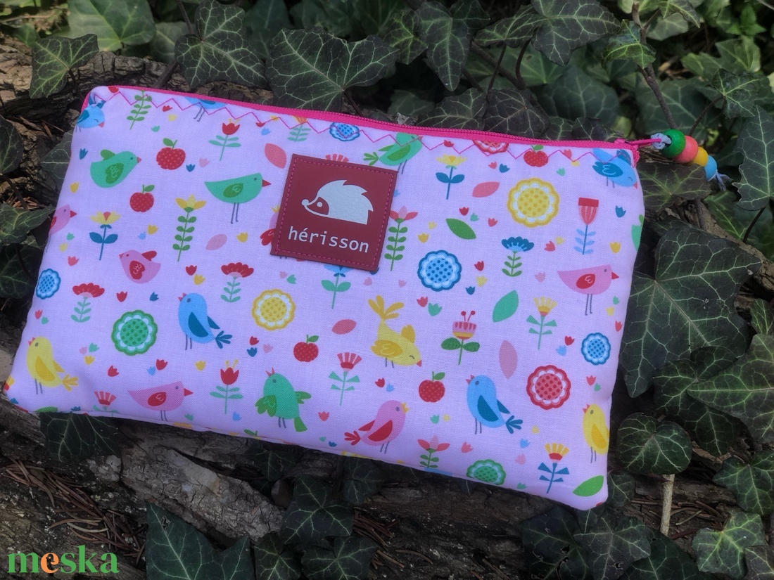 Printemps. Vidám tavaszi sminkcucc-tartó/pipere - táska & tok - neszesszer - Meska.hu