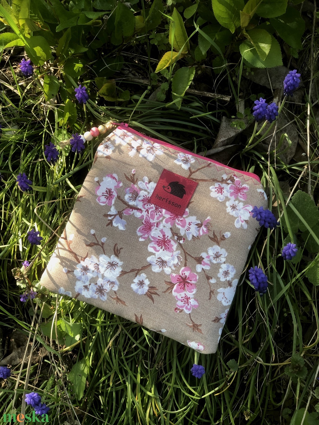 s a k u r a. Sminkcucc-tartó/pipere - táska & tok - neszesszer - Meska.hu