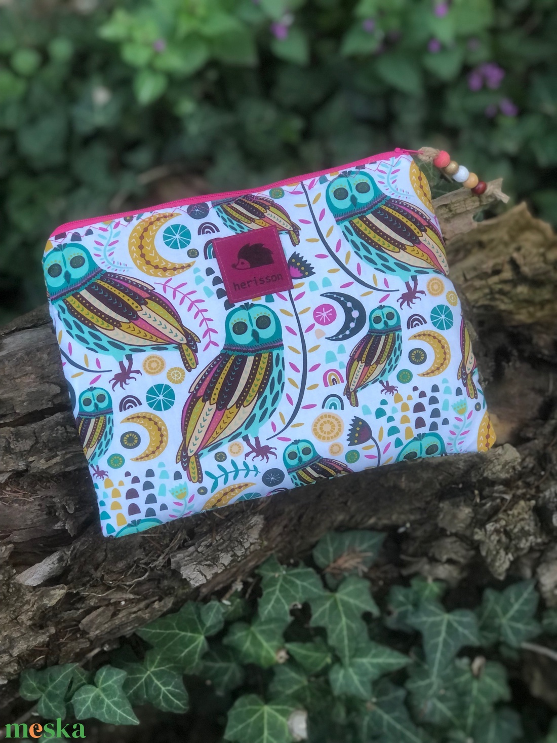 o w l s . Sminkcucc-tartó No.2. - táska & tok - neszesszer - Meska.hu