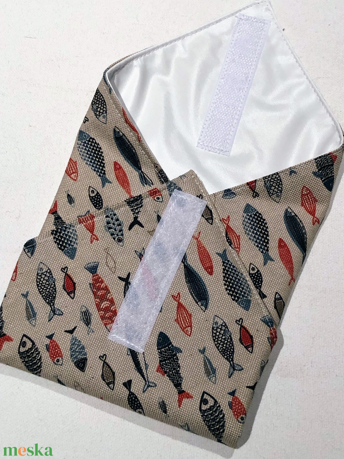Akvárium _ újraszalvéta - otthon & életmód - konyhafelszerelés, tálalás - konyhai textil - szalvéta - Meska.hu